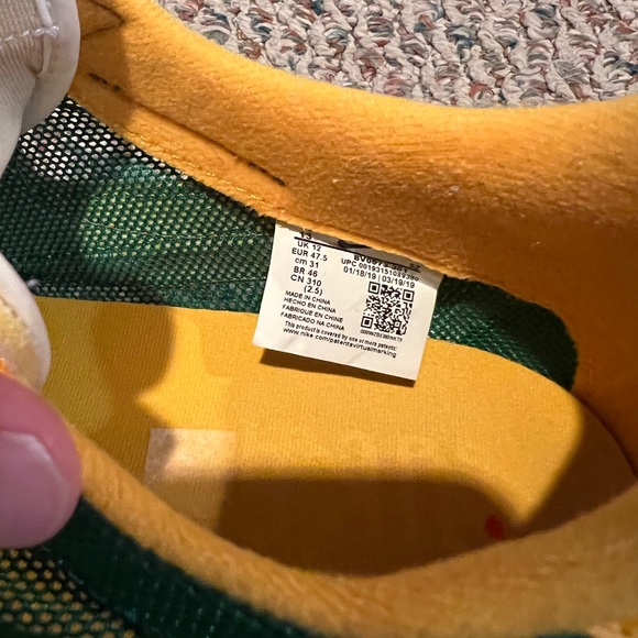 Nike Sacai LD Waffle Pine Green Shoes - Picture 6 of 8